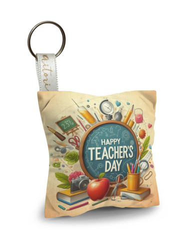 Llavero Mini Cojín Teacher