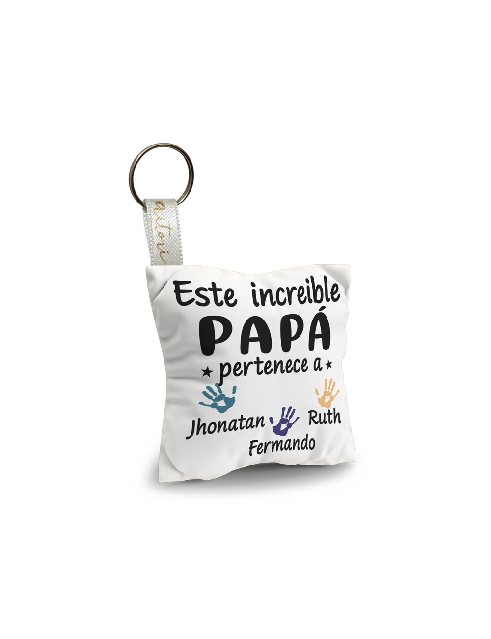 Llavero Mini Cojín PAPÁ