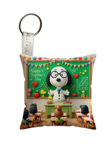 Llavero Mini Cojín TEACHERS