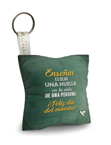 copia de Llavero Mini Cojín TEACHERS