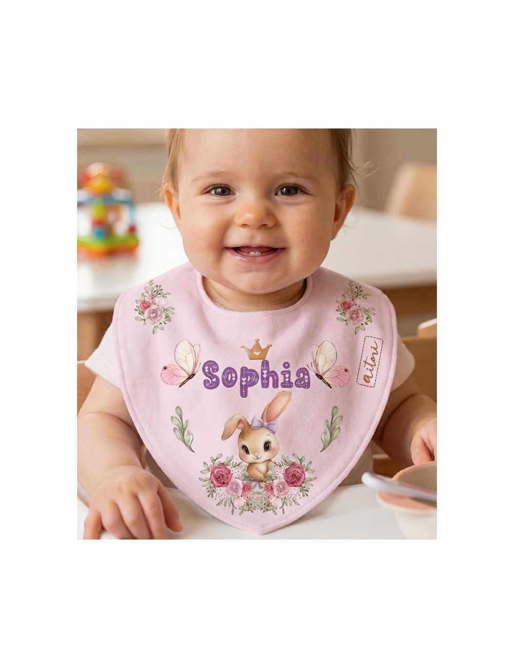 Babero Conejita Vicky Bib