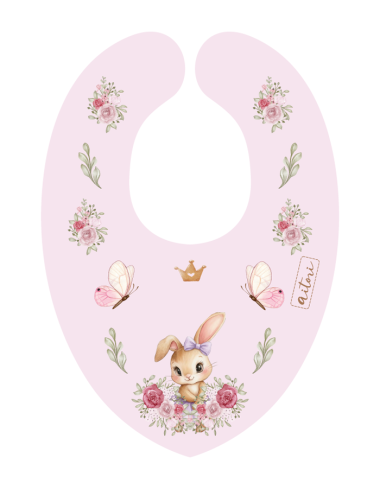 Babero Conejita Vicky Bib