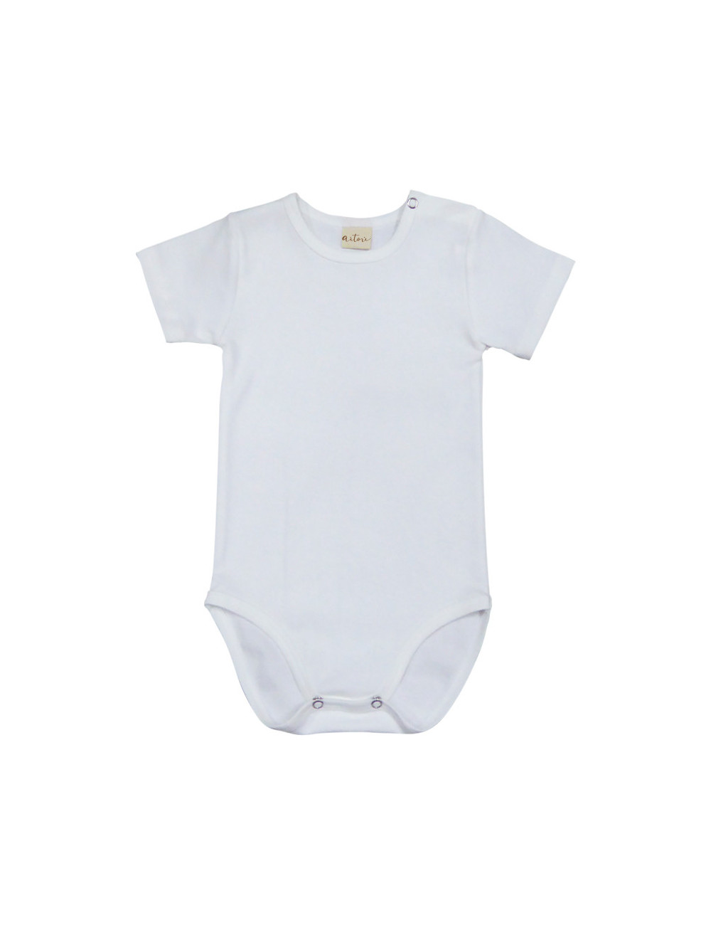 Body Basico Blanco  mc