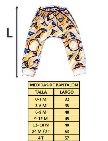 Pantalón Harem dinosaurio