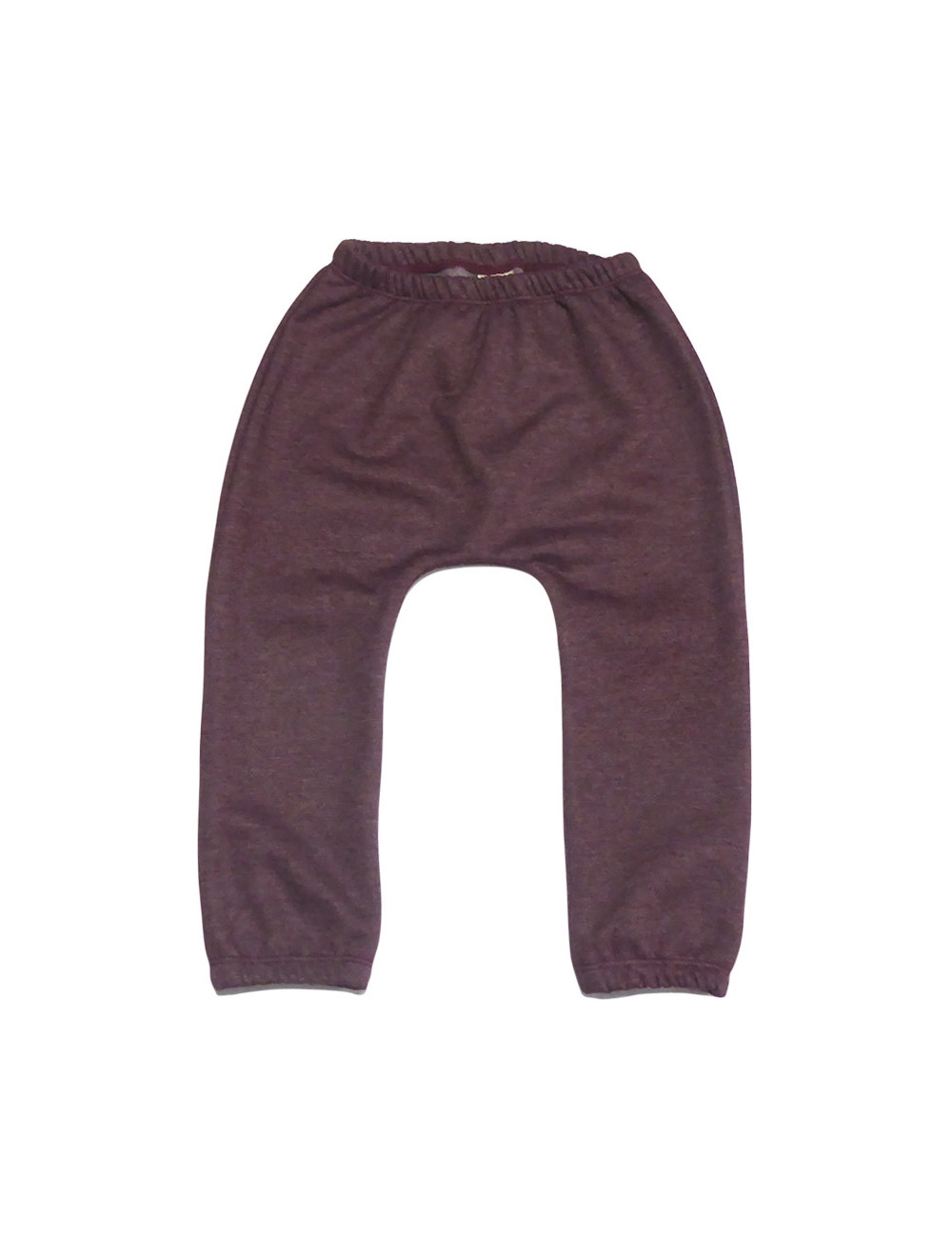 Pantalón Harem franela vino