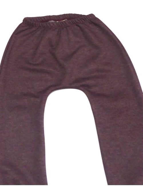 Pantalón Harem franela vino