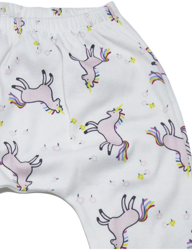 Pantalón Harem Unicornio