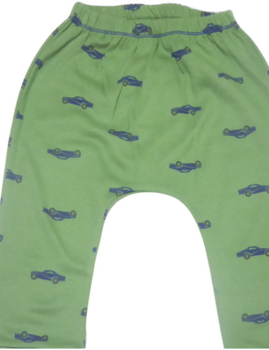 Pantalón Harem Carrito azul