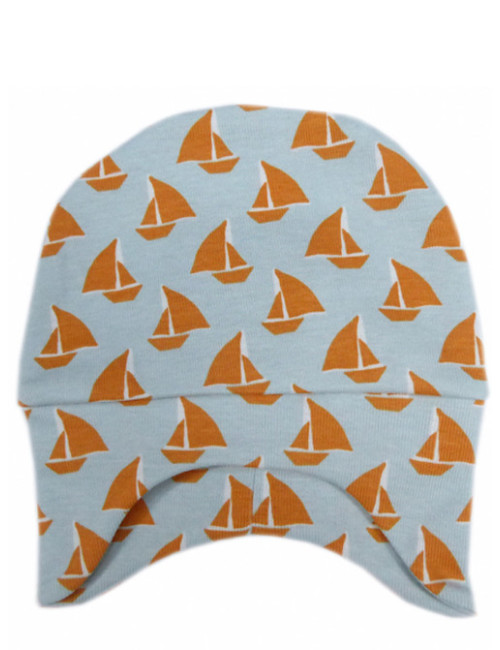Gorro aviador Velero anaranhado