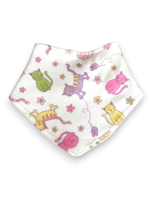 Babero Bandana Gatitos